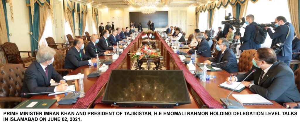 PM Khan and Tajik President 2