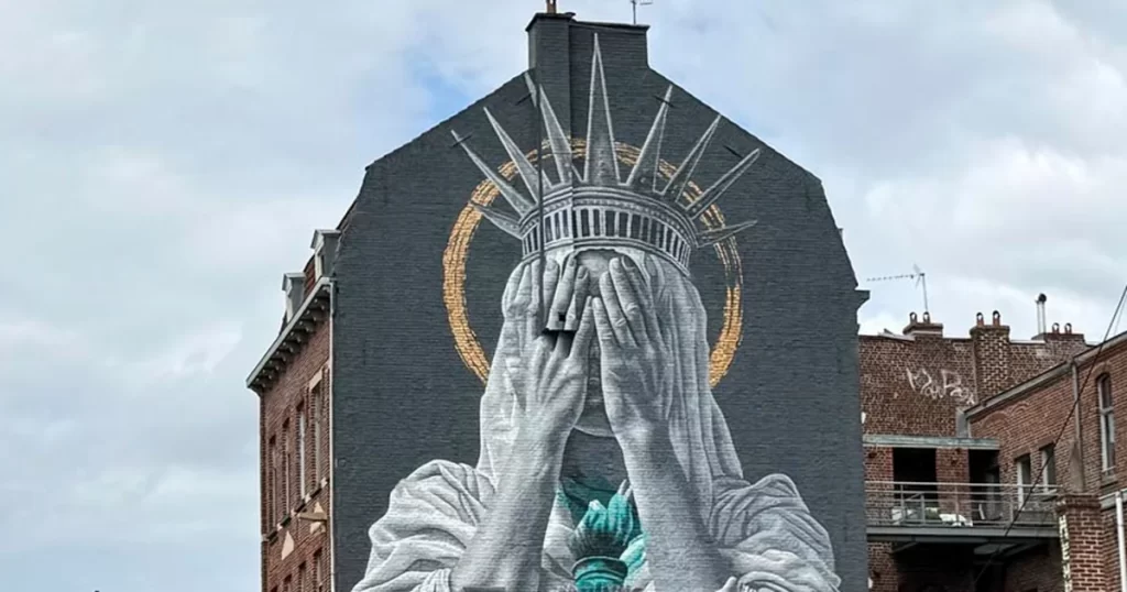 New mural in France