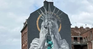 New mural in France