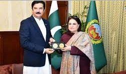 Rubina Khalid meets KP